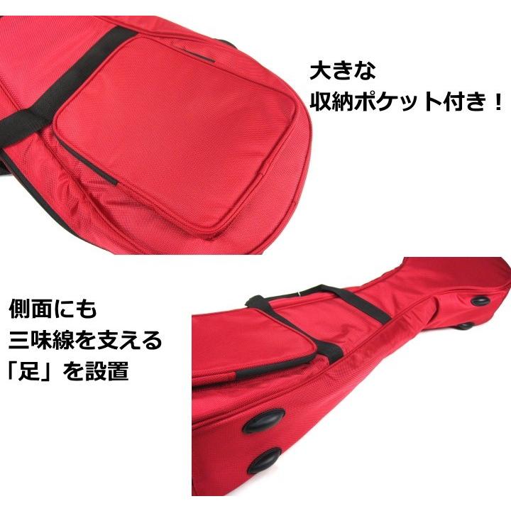 三味線ケース ソフトケース カバー 新・1680D防水／三味線型ケース