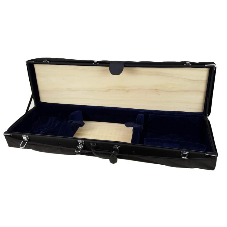 三味線ケース 桐製・軽量長ケース（細棹・中棹三味線用/長唄・民謡