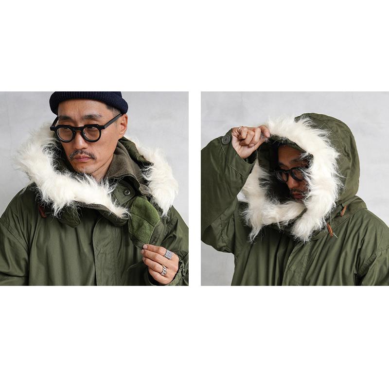 MILITARY（ミリタリー） 実物 新品 デッドストック 米軍 M-65用フード