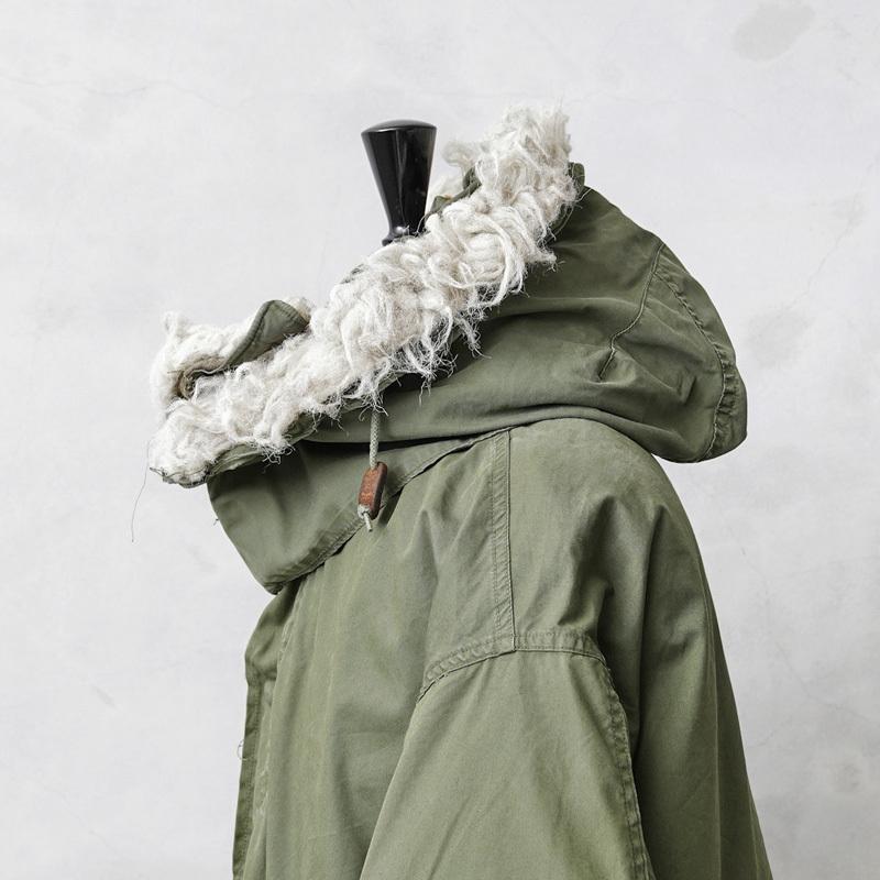 MILITARY（ミリタリー） 実物 USED 米軍 M-65用フード アクリルファー