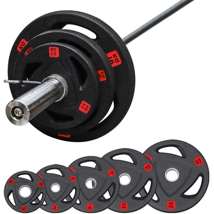 lova☆バーベルプレート1.25×2 2.5×2 5×4枚 lova☆バーベルプレート