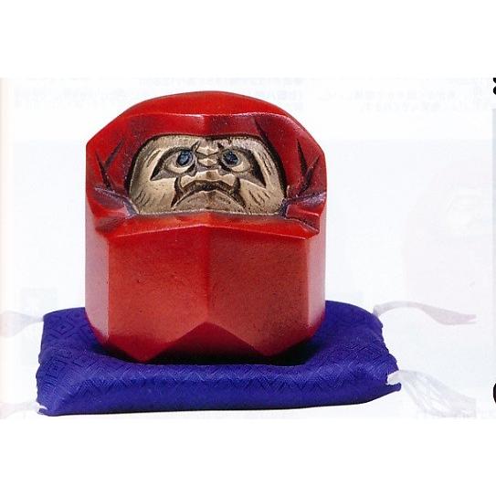 縁起物 置物｜ 吉祥 開運達磨 超特大 ｜瑞峰作｜鋳鉄製【高岡銅器 置物