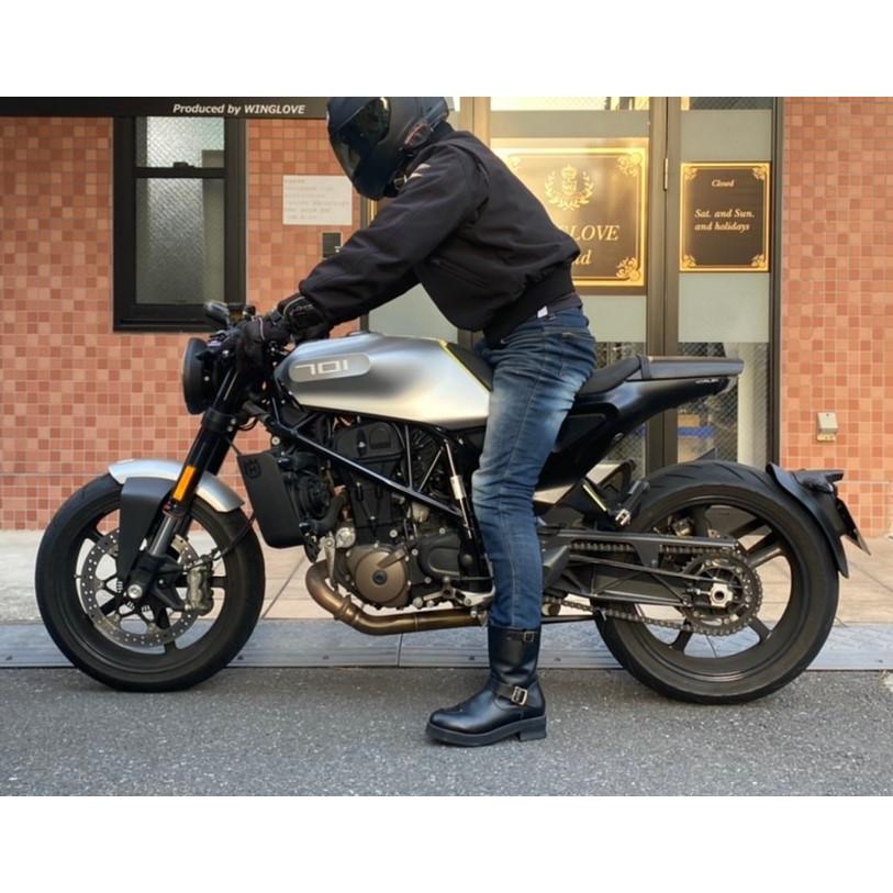 厚底イーグル 本革バイクブーツ ◇当日出荷(平日正午12：00までのご