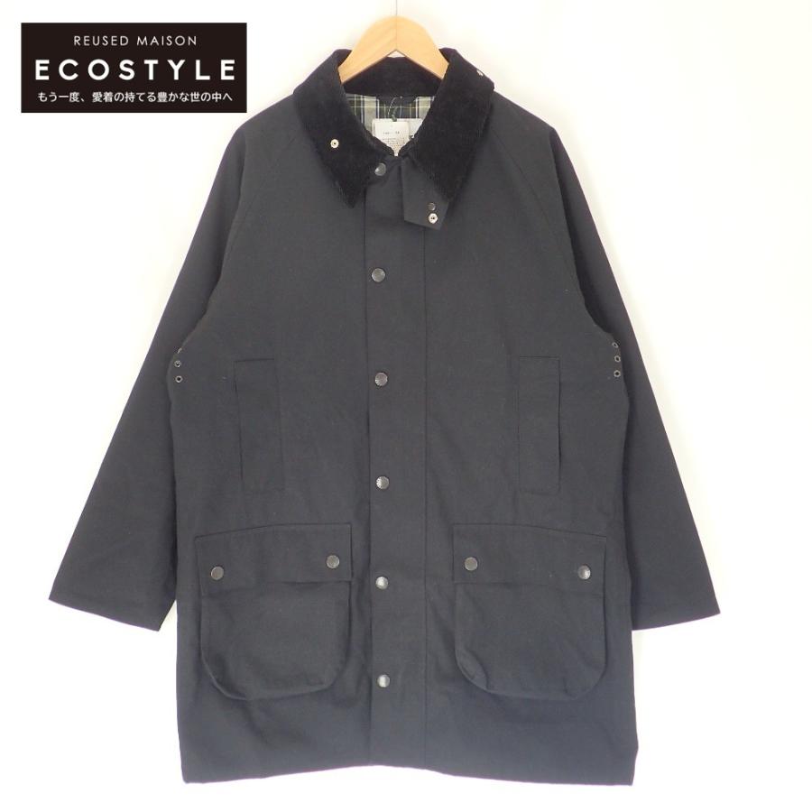 新品未使用 Barbour バブアー ブラック グリーンレーベルリラクシング