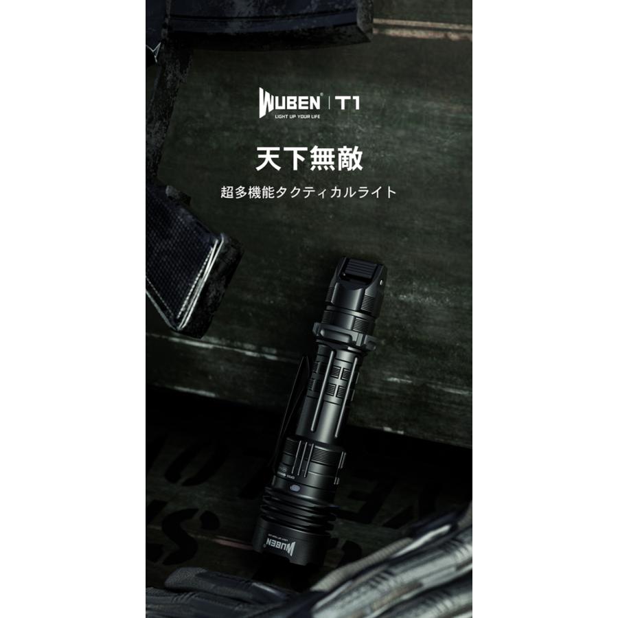 WUBEN（ウーベン） 【T1】LUMINUS SST40 LED懐中電灯2000LM LED充電式