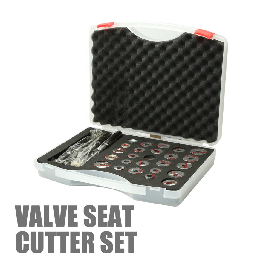 バルブシートカッター 超硬刃 研磨刃 ハンドルシャフト 31点セット