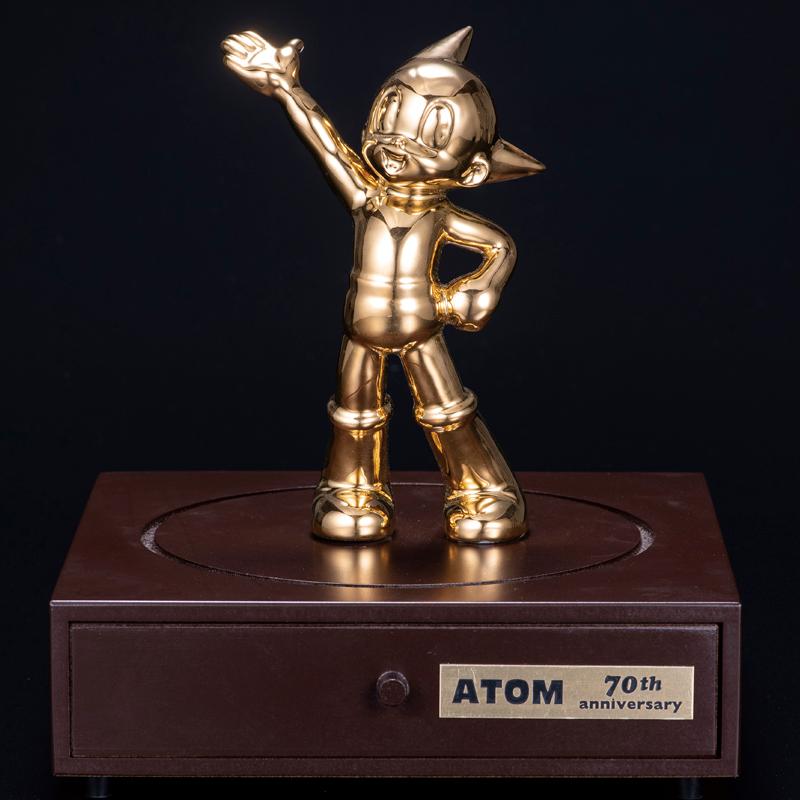 手塚プロ監修 鉄腕アトム 70周年記念作品 オルゴール内蔵 『 』高級