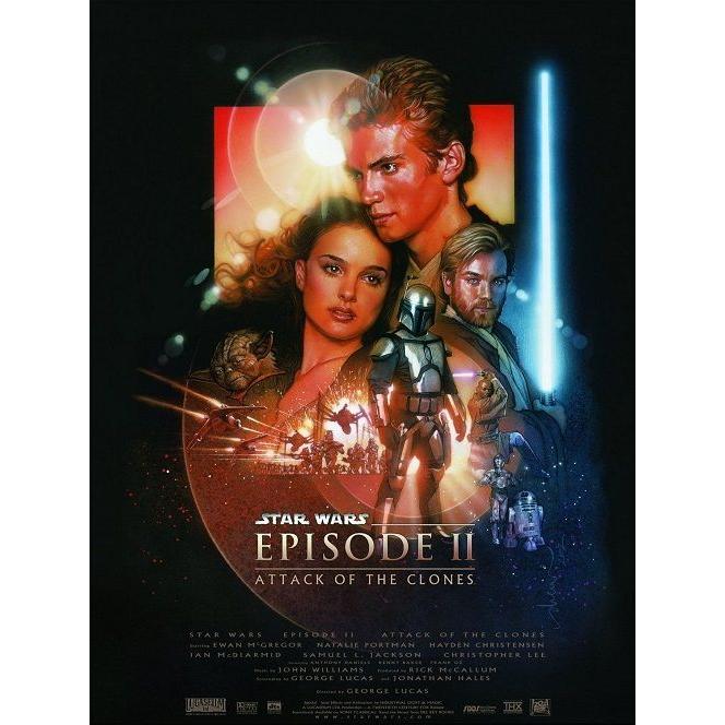 スターウォーズ 映画ポスター エピソード 2 クローンの攻撃 US版 24×36