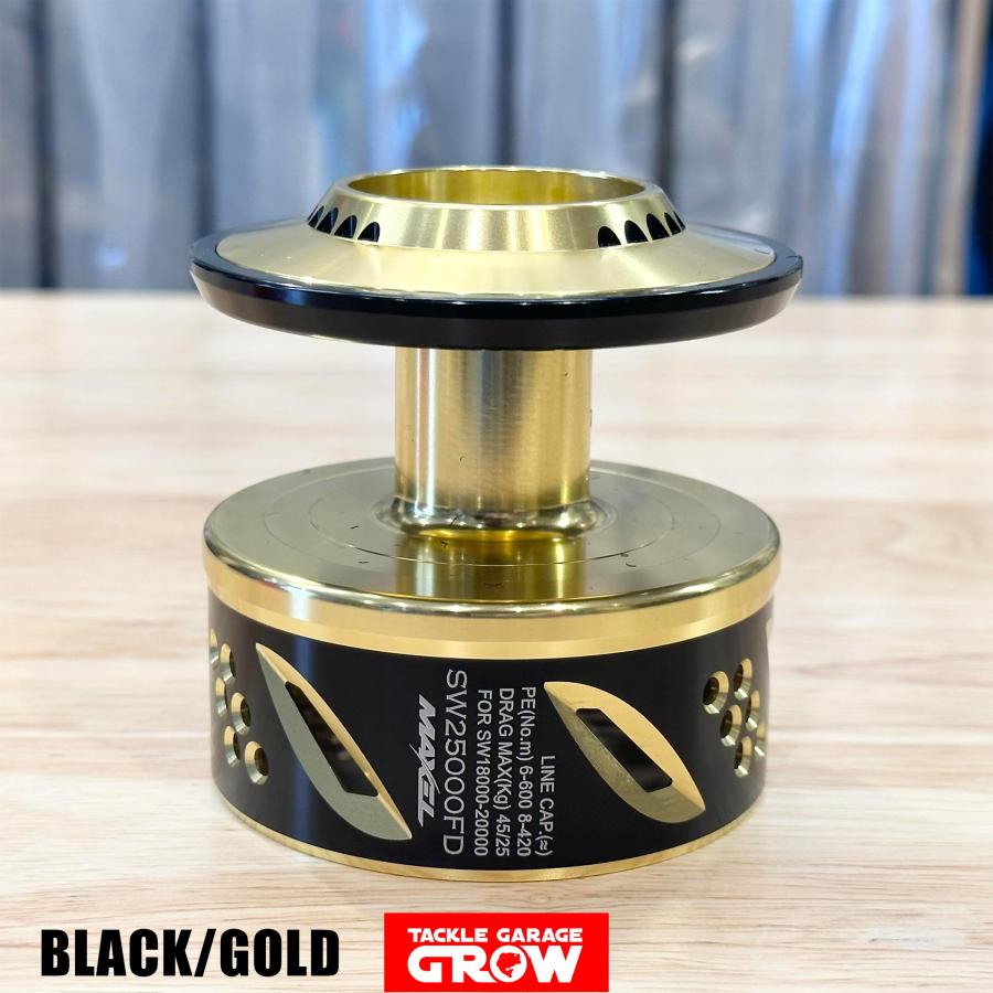 マクセル カスタムスプール SW25000FD フルドラグ 【ライン巻き