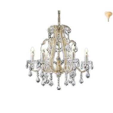 遠藤照明 ERC2036XB LEDシャンデリアライト 本体のみ ランプ別売(E17