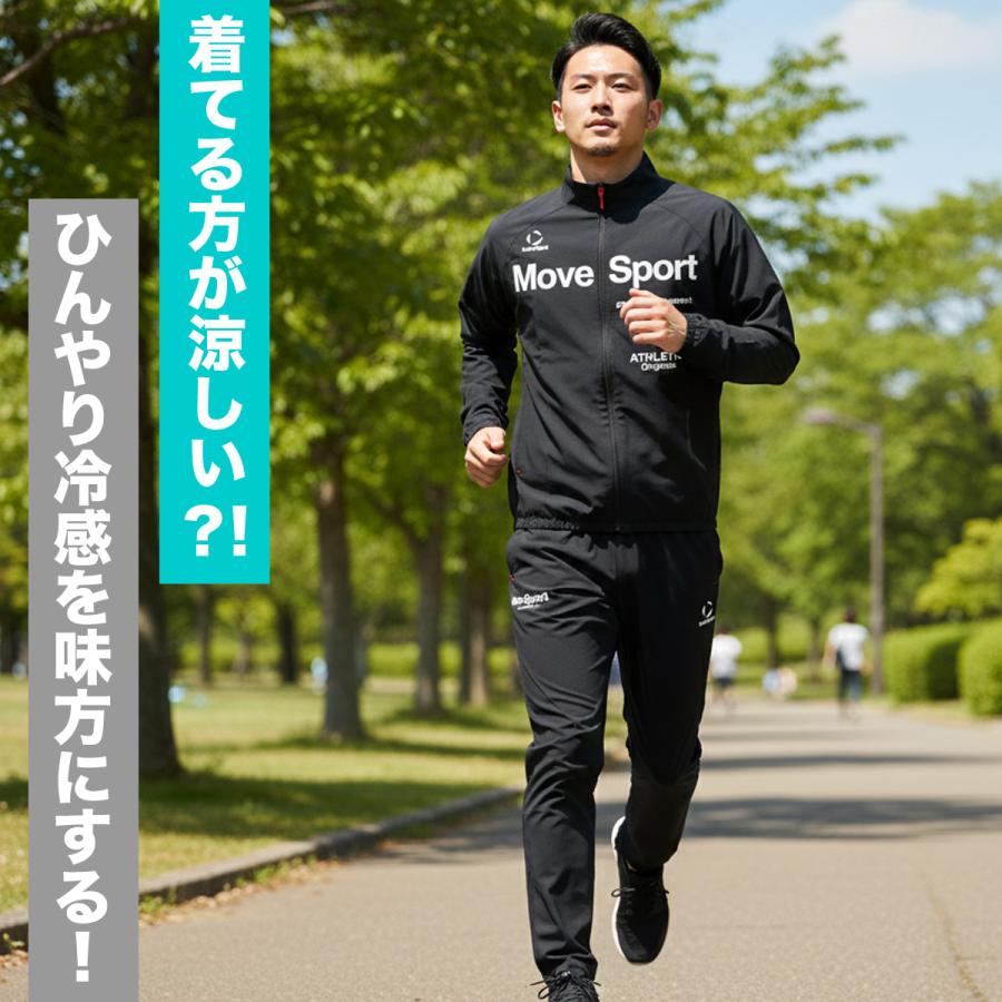 DESCENTE（デサント） ムーブスポーツ クロス薄手 ジャージ 上下