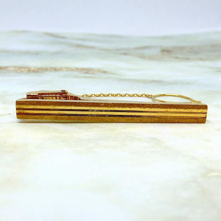 タイ留め ネクタイピン 18金 K18 地金 ゴールド メンズ ジュエリー