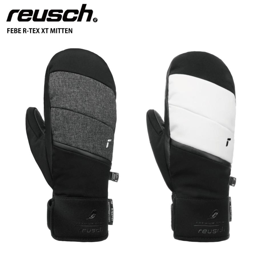24•25 REUSCH ロイシュ スキー グローブ レザー ミトン 1度使用 24•25