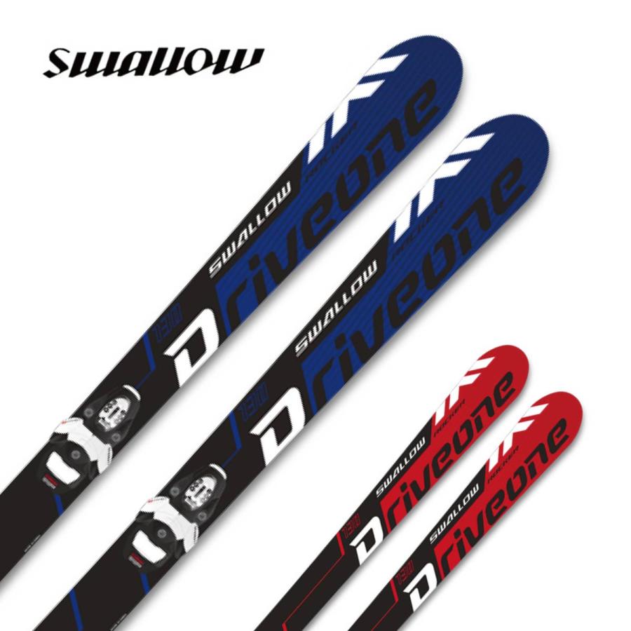 SWALLOW スワロー スキー板 キッズ ジュニア＜2025＞DRIVE ONE + TEAM