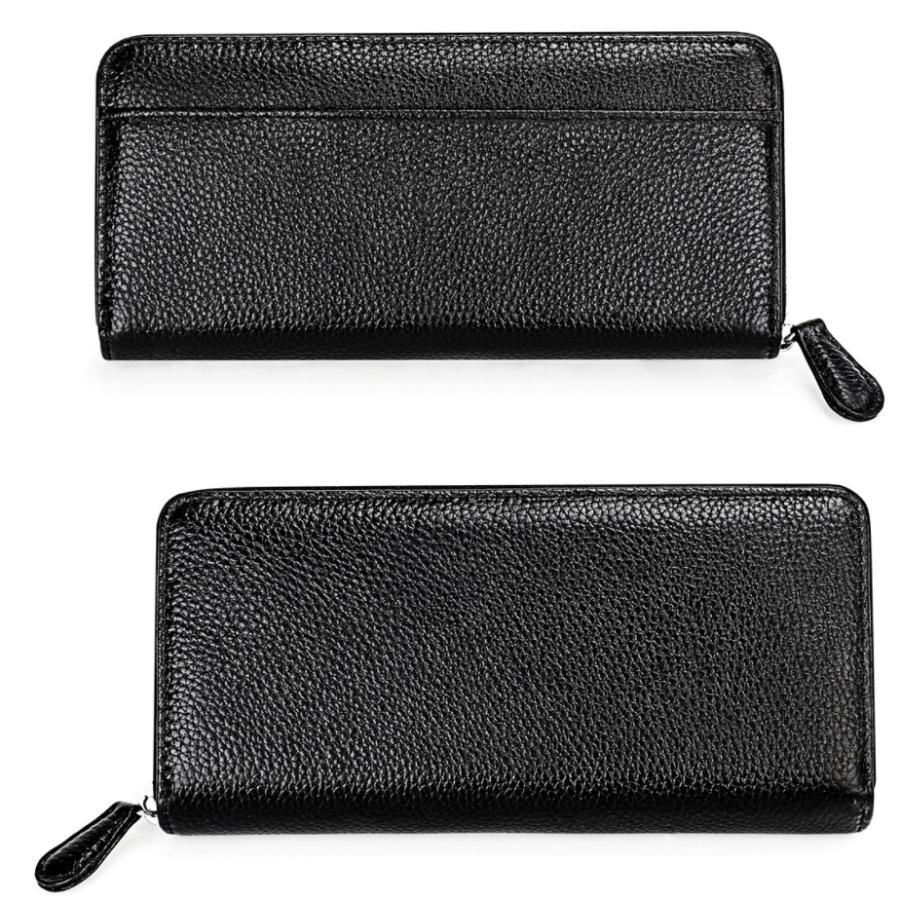 長財布 メンズ 本革 高級牛革使用 ラウンドファスナー 型 送料無料 多