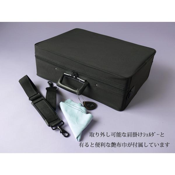 桐製三味線ケース 地唄・長唄三味線三つ折れケース(三ツ折三味線ケース