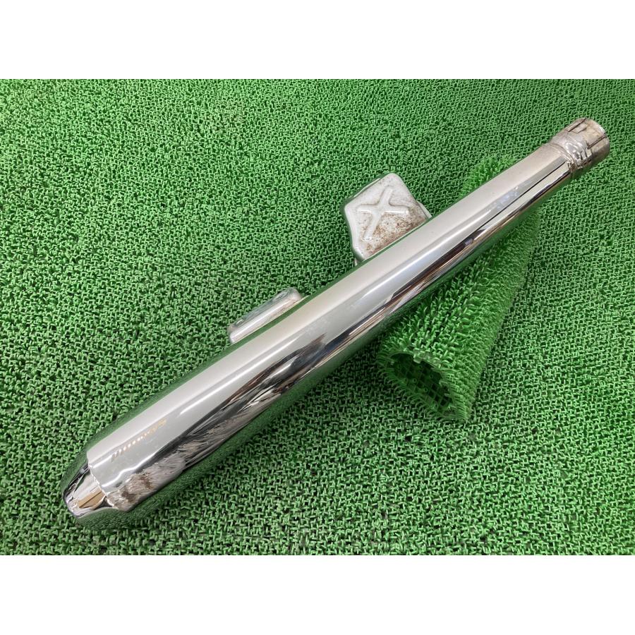 サクラ工業製SR400 サイレンサーマフラー 純正 中古 バイク 部品 1JR