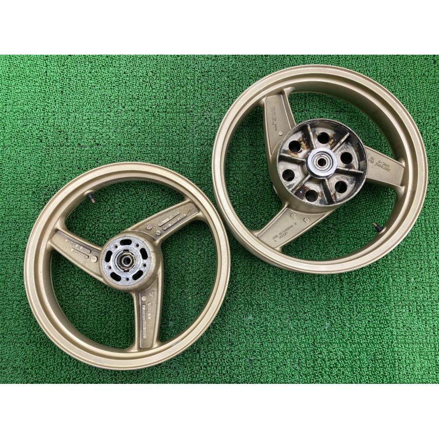 カワサキ（Kawasaki） GPZ900R ホイール 前後 金 純正 中古 バイク