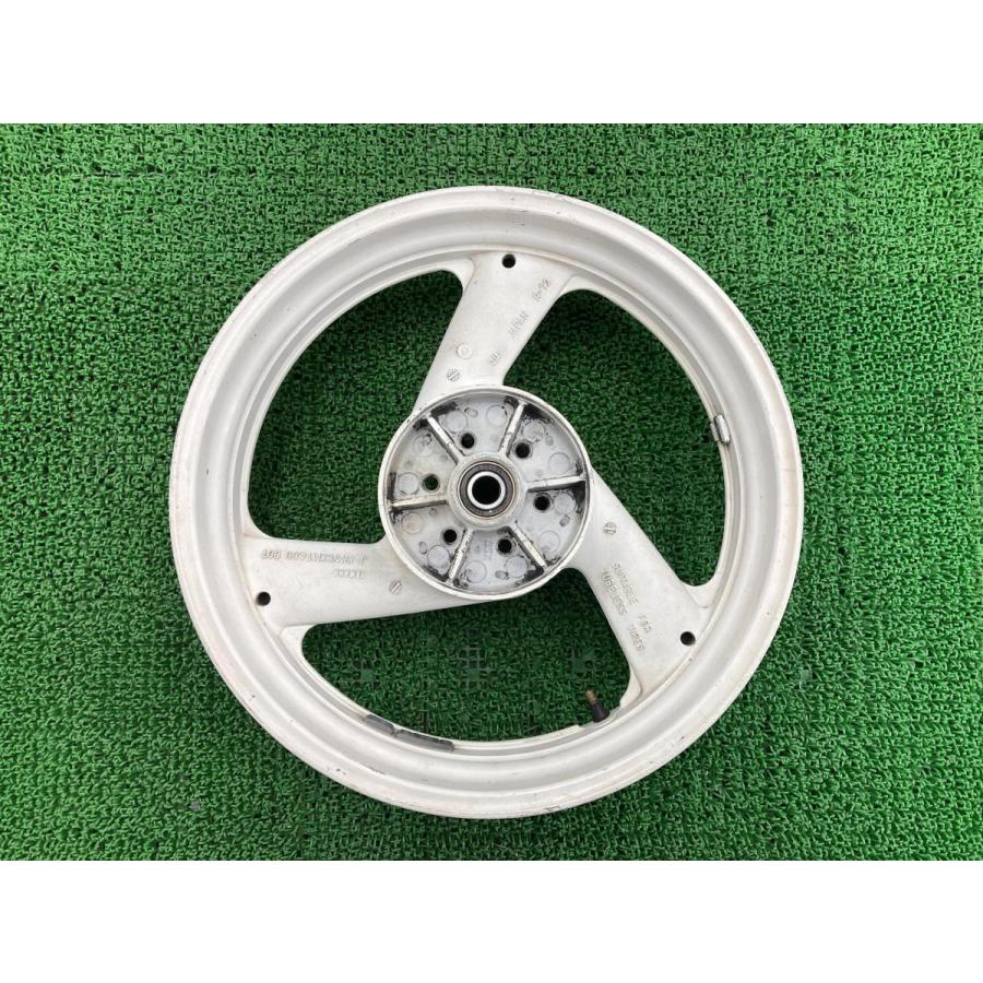 XJR400 リアホイール 白 R-72 ヤマハ 純正 中古 バイク 部品 4HM