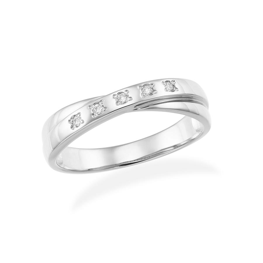 ジュエリーツツミ K14ホワイトゴールドペアリング : ジュエリーツツミ