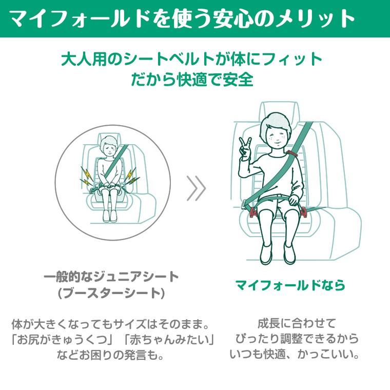 マイフォールド mifold コンパクト＆ポータブル ブースターシート