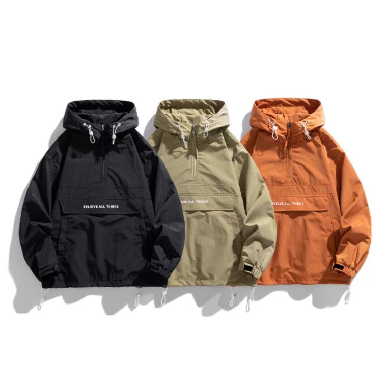 MLB デトロイト タイガース アノラック プルオーバージャケット ハーフ