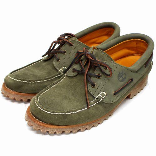 Timberland AUTHENTICS 3EYE CLASSIC LUG DARK GREEN SUEDE