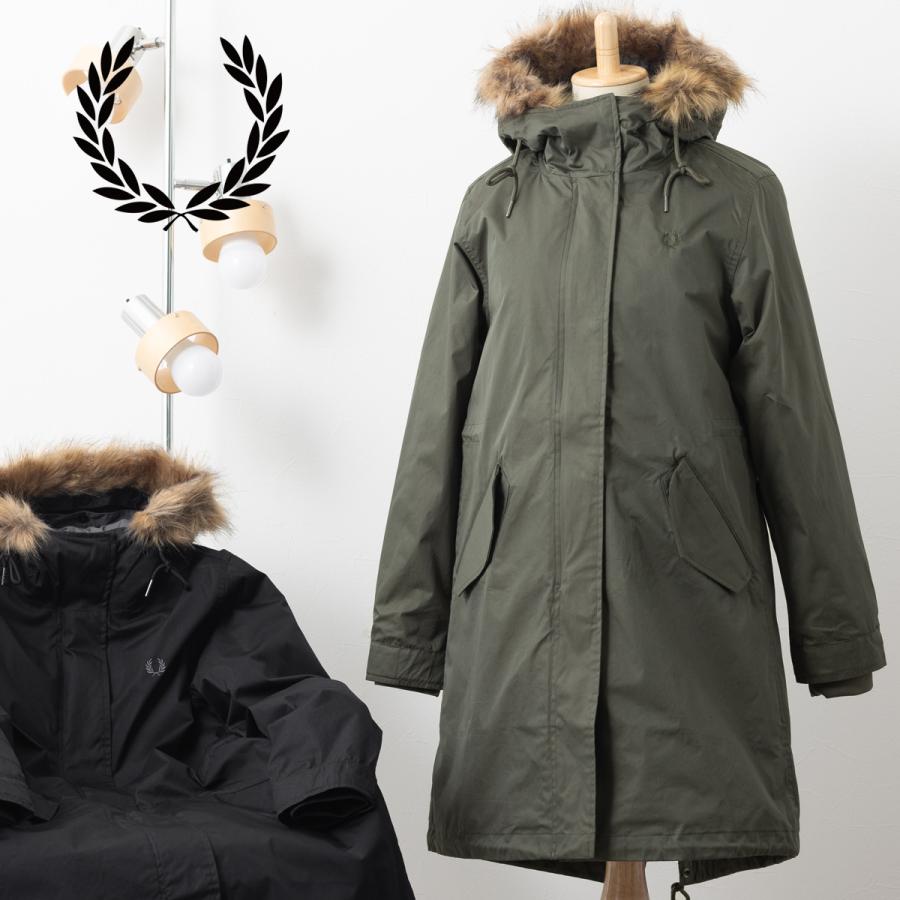 FRED PERRY（フレッドペリー） レディース モッズコート フィッシュ