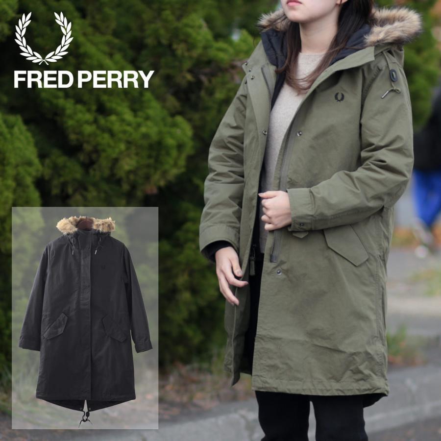 FRED PERRY（フレッドペリー） レディース モッズコート フィッシュ