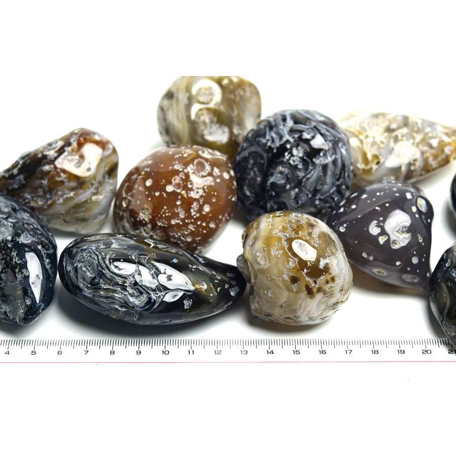 水入り瑪瑙 種類お任せ (約90g~100g) メノウ ジオード ウォーター