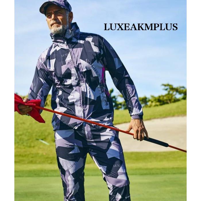 LUXE AKM PLUS リュクスエイケイエムプラス カモ柄トラックジャケット