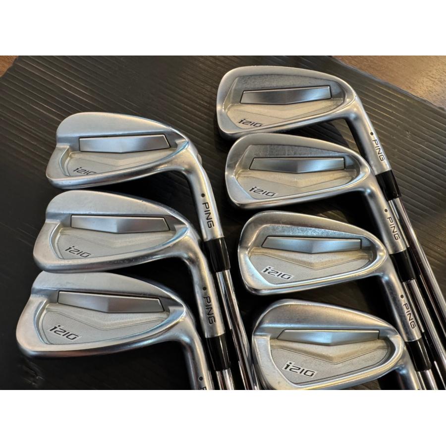 ハードスペック】 PING i210 DG S300 アイアンセット 4〜pw ハード