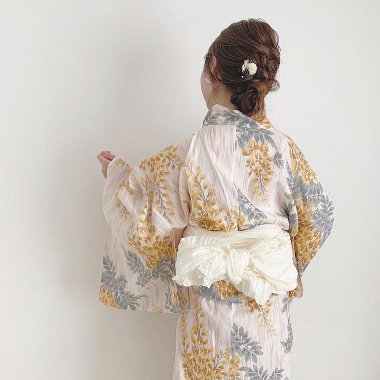 utatane 浴衣 レディース セット 3点セット（浴衣 帯 下駄）utatane