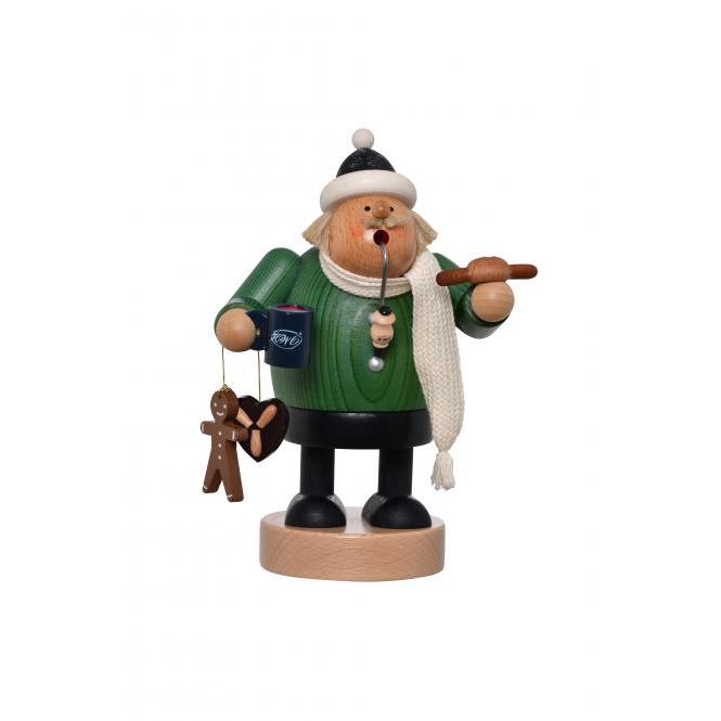 煙だし人形 「クリスマスマーケットにて」 (お香台）ドイツ伝統の