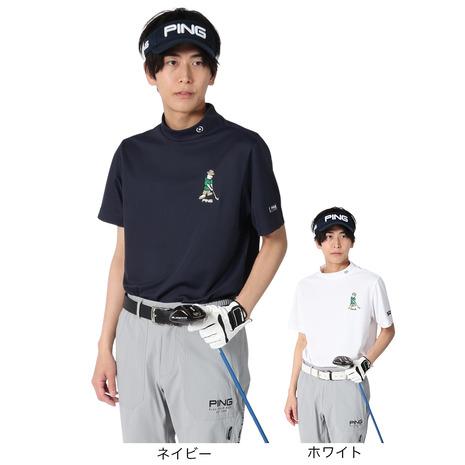 PING（ピン） （メンズ）ゴルフウェア 速乾 軽量 サンベール 鹿の子