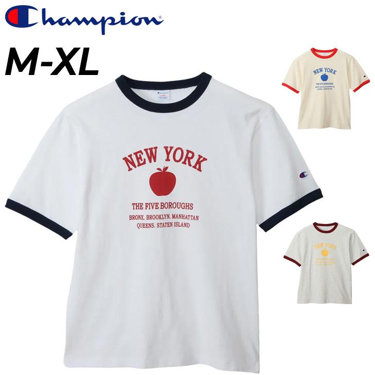 Champion（チャンピオン） 半袖 Tシャツ メンズ リンガーTシャツ
