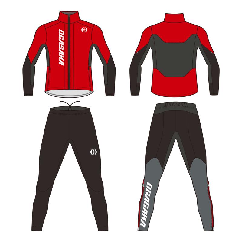 OGASAKA スキーウェア(上下セット) オガサカ スキーウェア OGASAKA