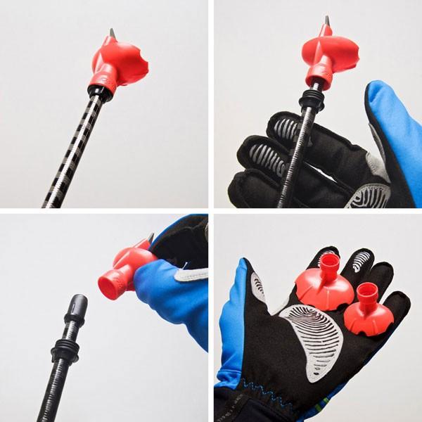 KV+ ケーブイプラス クロスカントリースキー ポール トルネード