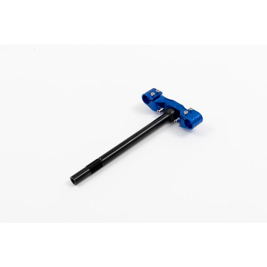 DIO ZX AF18 AF25 AF28 AF27 AF34 AF35 ステム 三又 CNCアルミ 27mm 青