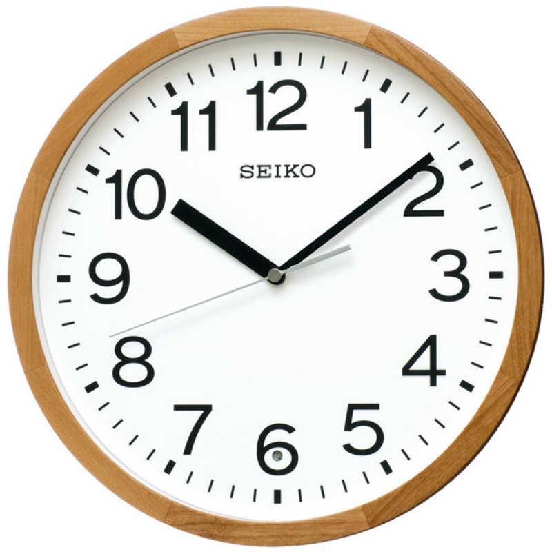 SEIKO（セイコー） 電波掛け時計 KX249B 茶 : コジマYahoo!店 - 通販