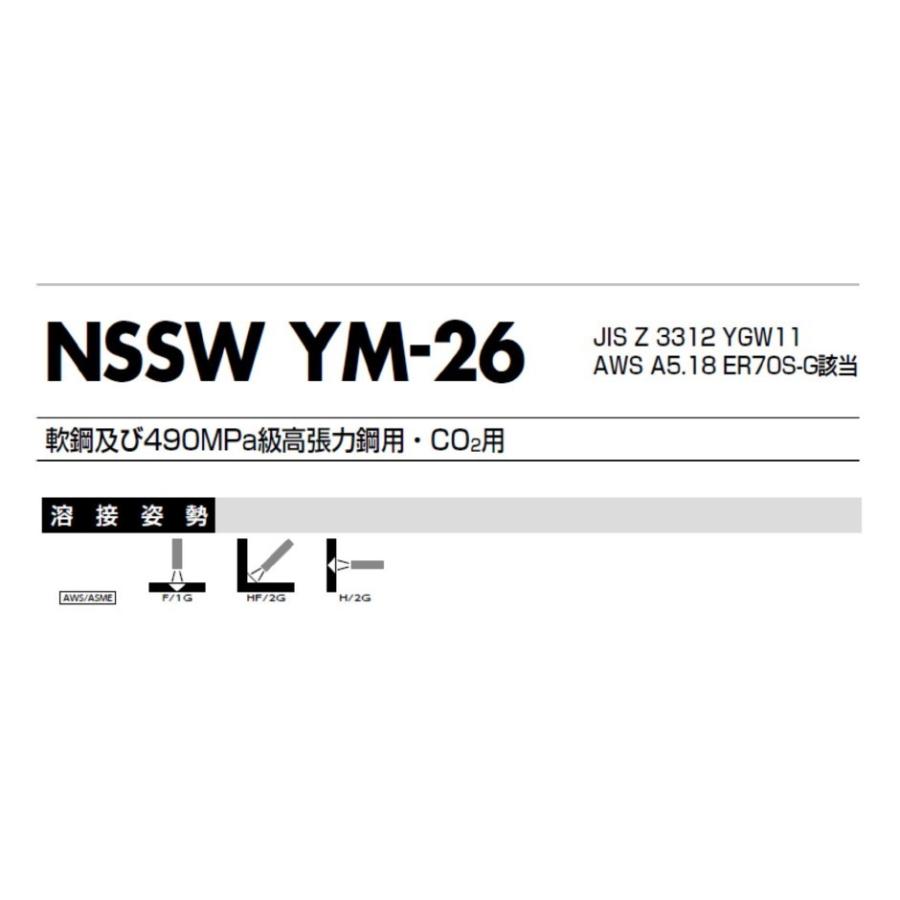 溶接ワイヤー CO2溶接 半自動溶接 YGW11 日鉄住金 ソリッド溶接ワイヤ