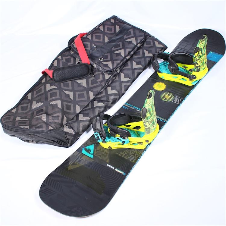 グラトリレディース2点セット ボード K2 × ビンディング FLUX