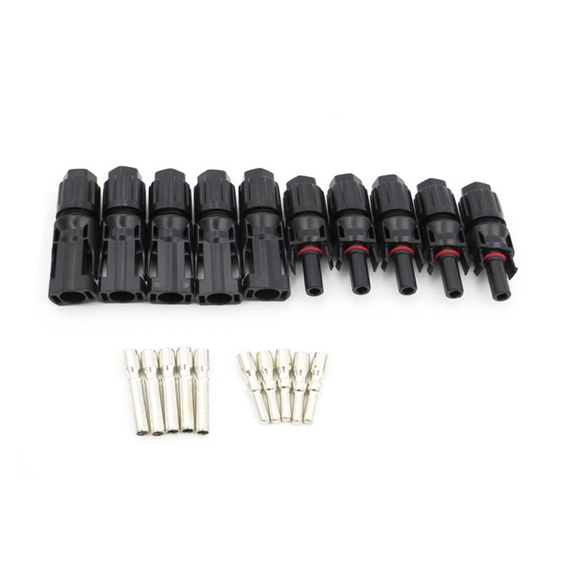 送料無料 新型 接続コネクター ソーラーパネル 用 MC4 専用 オス メス