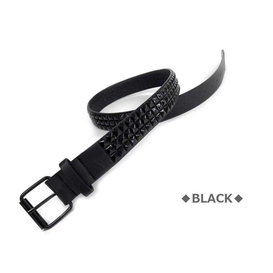 adia ベルト スタッズベルト ロック パンク ピラミッドスタッズ ビョウ