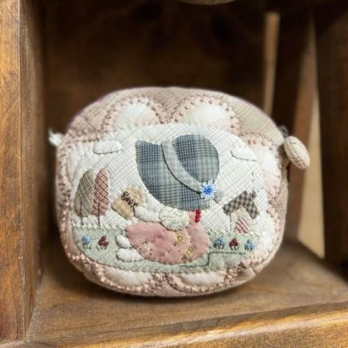 パッチワークキット】997 スーちゃんのぷっくりポーチ南久美子/材料