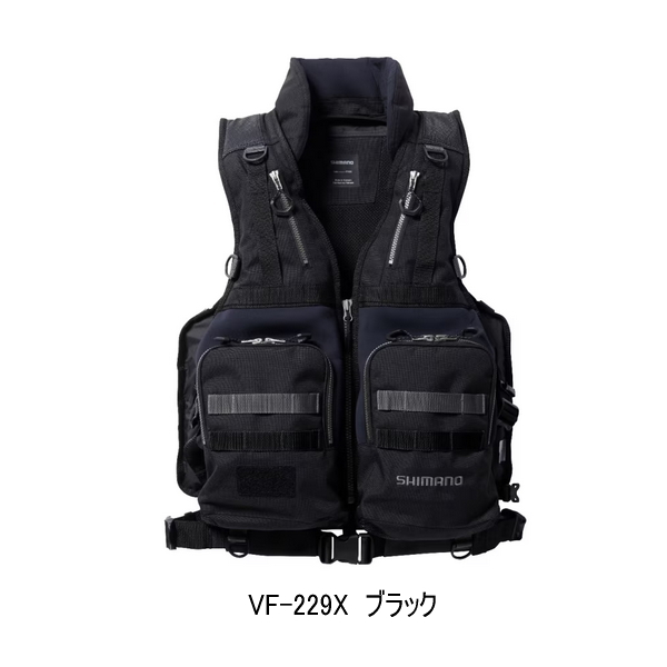 シマノ シマノ （SHIMANO） ゲームベスト VF-024U （リアルブラック