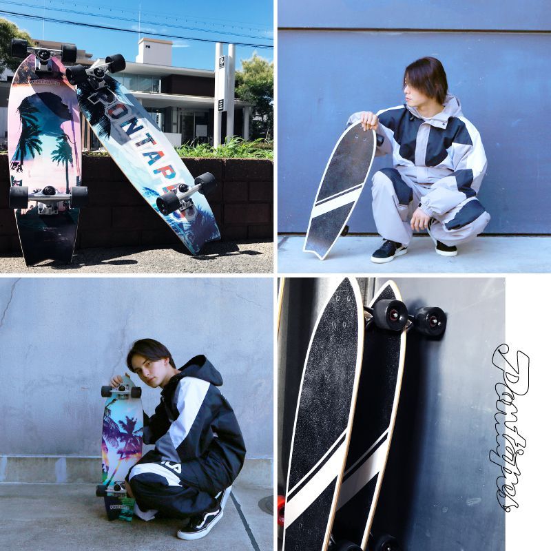 倉庫一掃大SALE] サーフボード クルーザー コンプリートデッキ 30