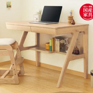 浜本工芸 NO17 100幅 学習机2点セット(机＋移動袖) 開梱設置送料無料