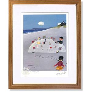 絵画 谷内六郎 （たにうちろくろう）・紙ふうせん 版画 インテリア