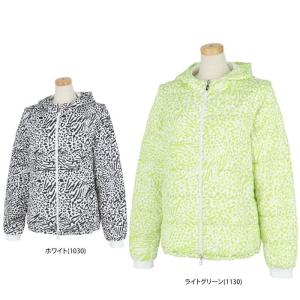 キャロウェイ リバーシブルダウンジャケット 白×黒 キルティング 裏花